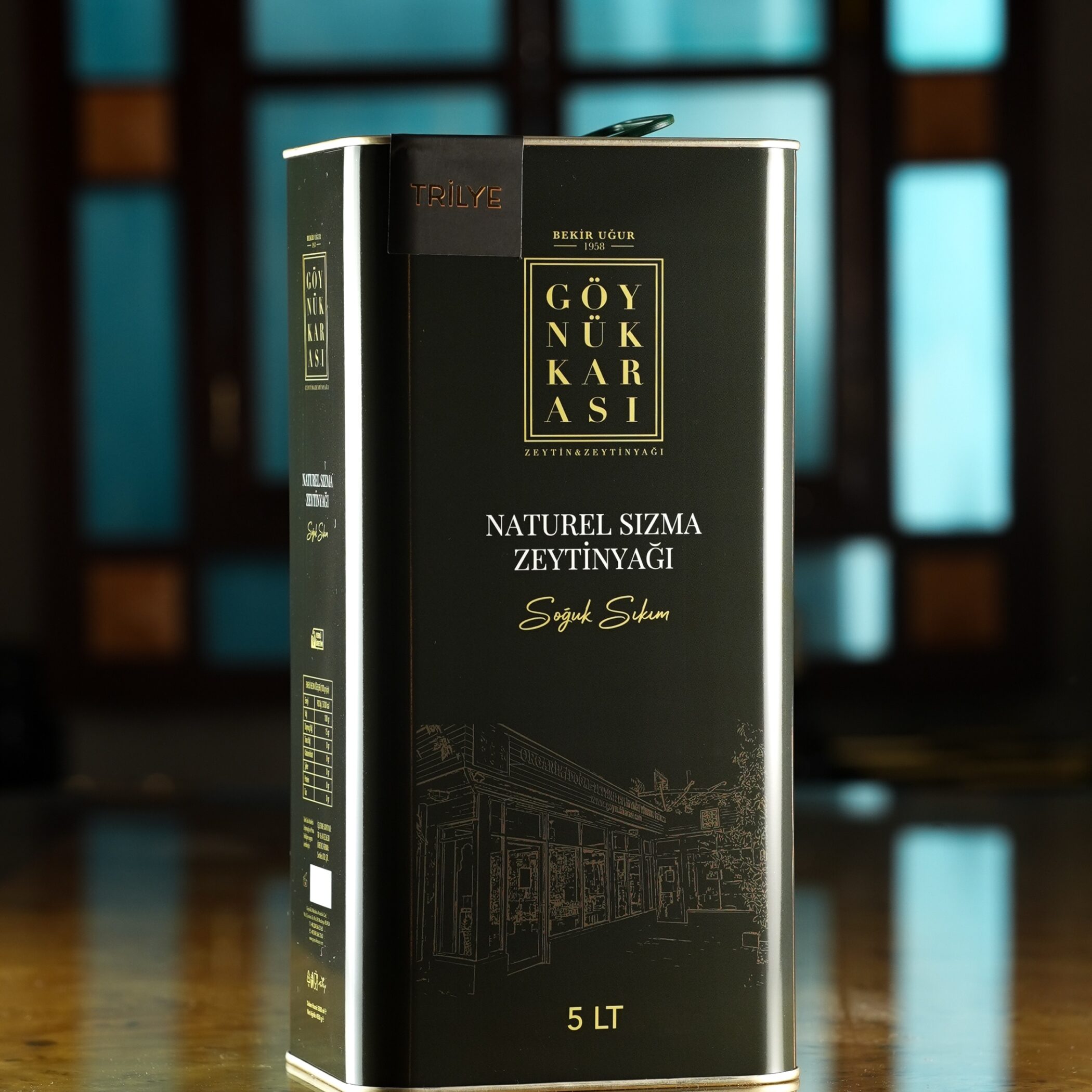 Naturel Sızma Soğuk Sıkım Zeytinyağı 5 LT.