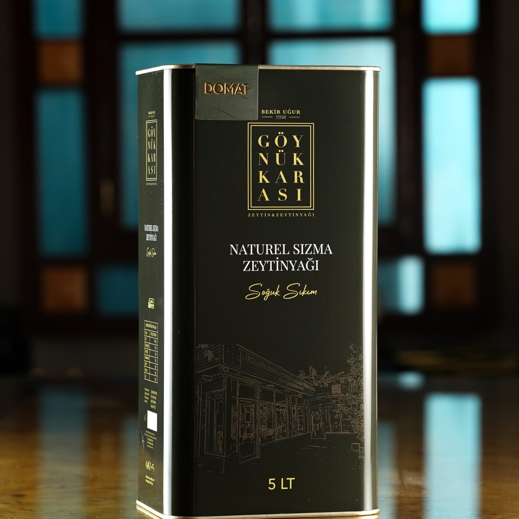 Erkenci Domat Aromatik Erken Hasat-Soğuk Sıkım Zeytinyağı 5 lt