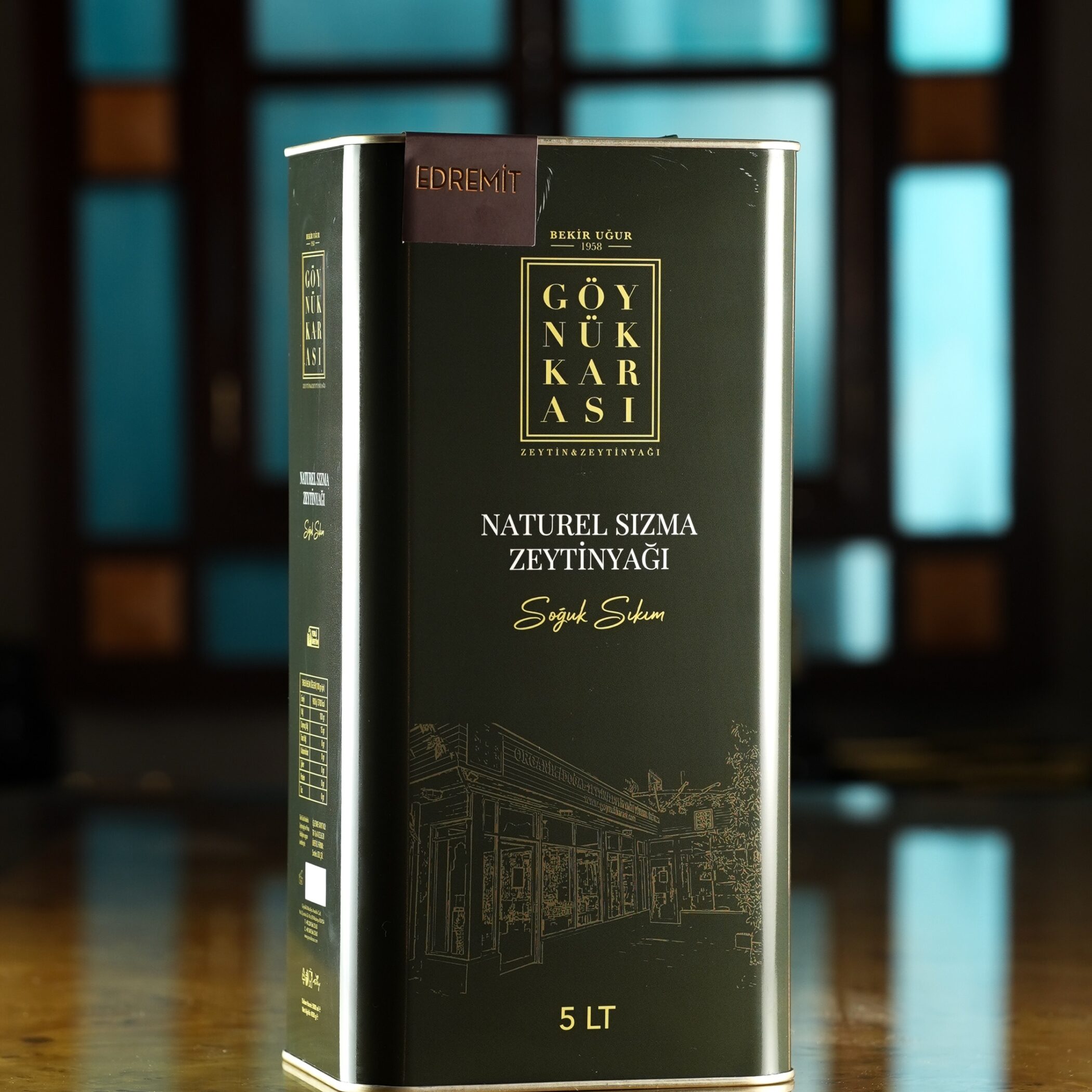 Edremit  Soğuk Sıkım Zeytinyağı 5 lt