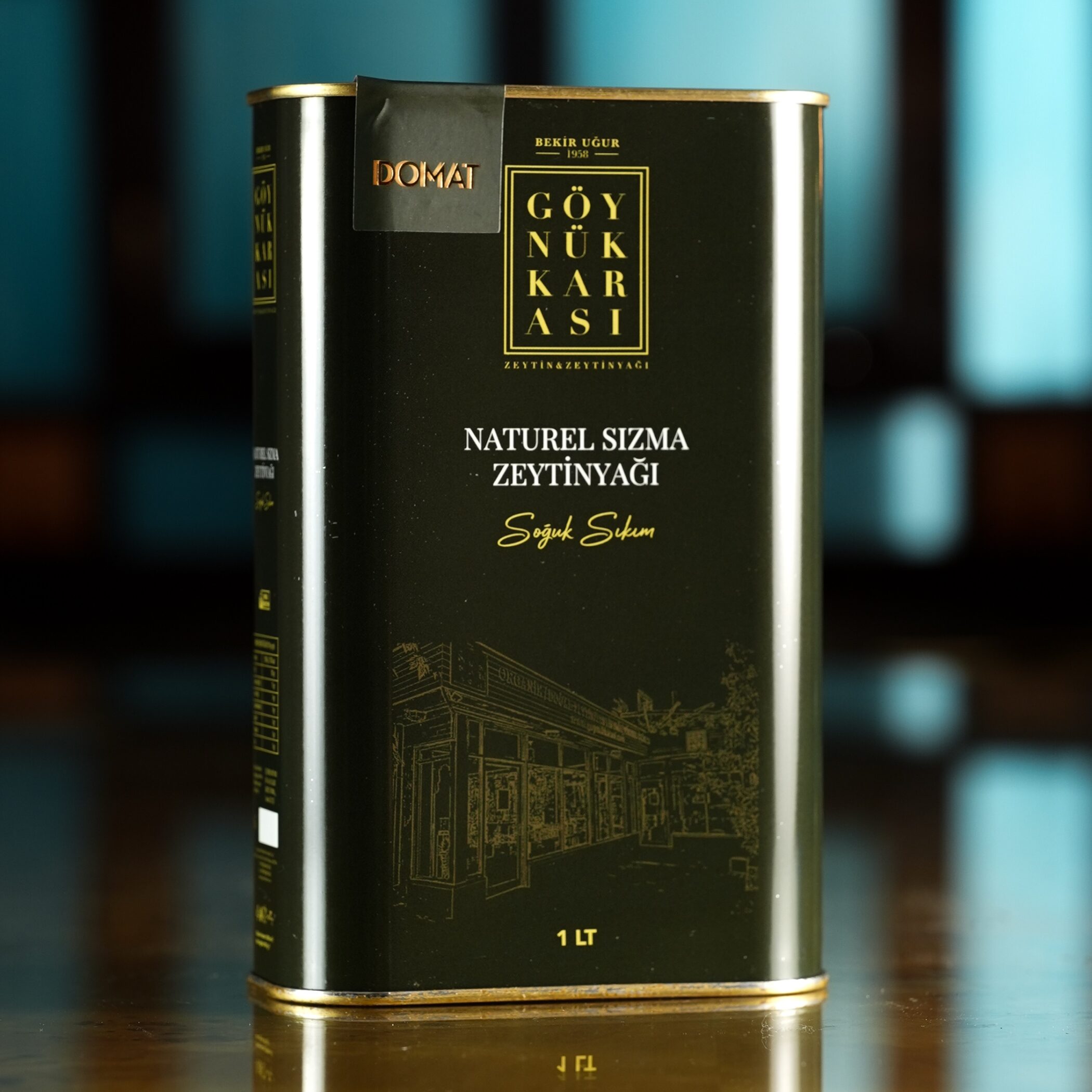 Erkenci Domat Aromatik Erken Hasat-Soğuk Sıkım Zeytinyağı 1 lt