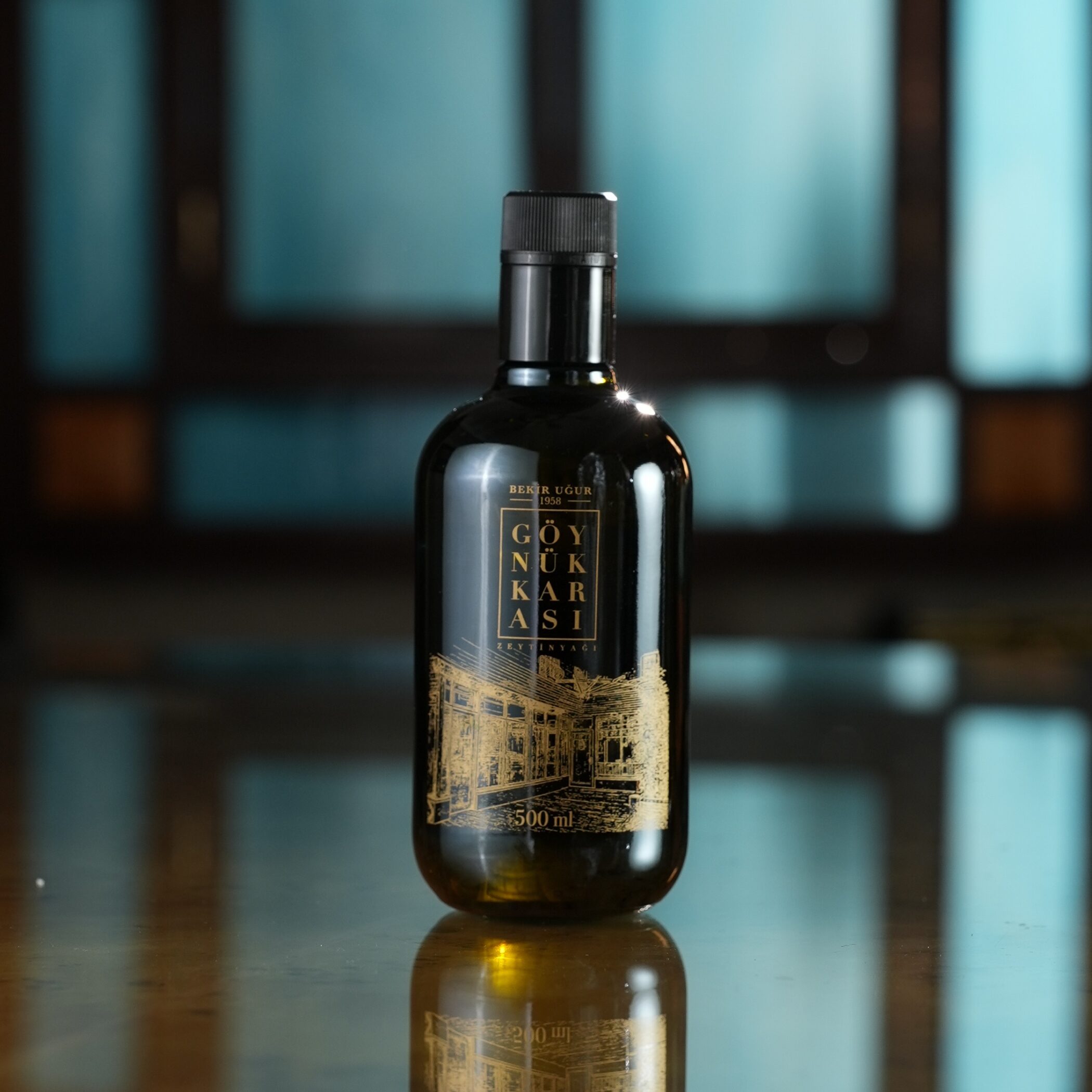 Erkenci Tekir Erken Hasat Soğuk Sıkım Zeytinyağı 500 ml-Özel Şişe